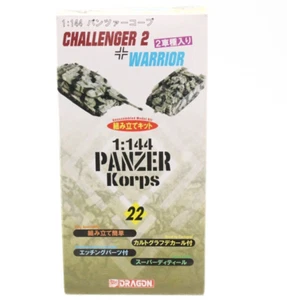 Challenger 2 + Warrior Tank Panzer Korps Modellbausatz 2004 Dragon 1:144 NEU OVP - Picture 1 of 5