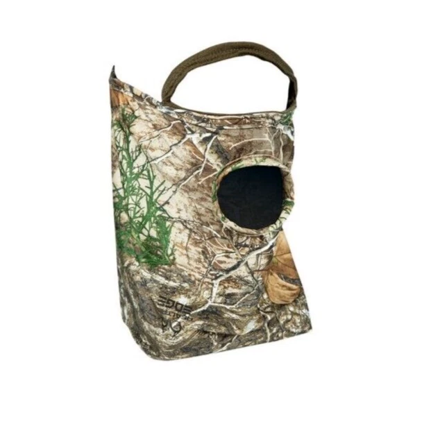 Primos Stretch-Fit Half Face Mask Hunting Realtree Edge Camo Deer Turkey Mask - Image 1 of 4