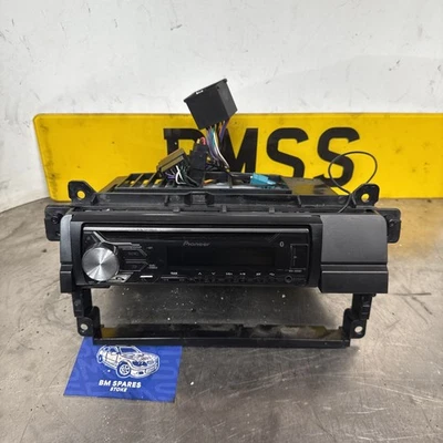 Pioneer DEH-3900BT Car radio with Bluetooth CD USB AUX  With BMW E46 Loom Cage - Image 1 of 4