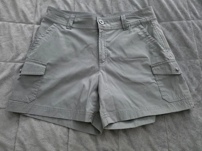 Pantalones Cortos Eddie Bauer Gris Nylon Mujer Talla 8 Senderismo Foto 1 de 4