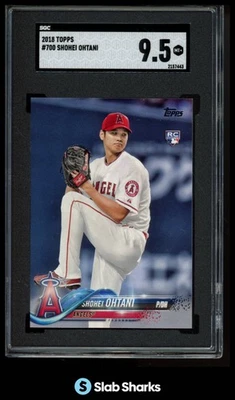 2018 Topps #700 Shohei Ohtani RC Rookie SGC 9,5 Foto 1 de 4