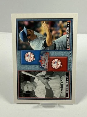 Fleer Fall Classic 2002 - Rival Factions Yogi Berra, Thruman Munson #40RF Foto 1 de 2