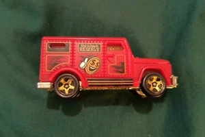 Hot Wheels Reserve BFB42 Armored Truck HW RED Bank Truck Scale 1/64 Diecast #84 - Picture 1 of 7