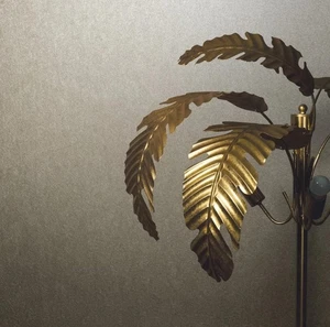 34948 - Ecletic Plain Texture Gold Galerie Wallpaper - Picture 1 of 3