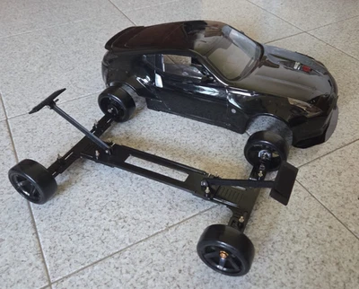 RC Telaio Esposizione Car Drift Display Chassis 1/10 Scale - Immagine 1 di 4
