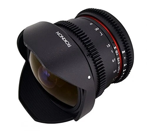 Rokinon 8mm T/3.8 Fisheye Cine Lens with Removable Hood for Sony E - Image 1 of 4