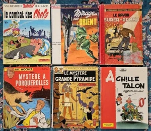 BD Lot Collection Pilote Astérix Ric Hochet Tanguy Laverdure Blake Mortimer - Picture 1 of 24
