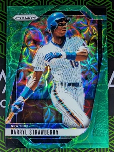 Darryl Strawberry 2025 Panini Prizm Baseball Green Scope Prizm 31/75 Mets - Picture 1 of 2