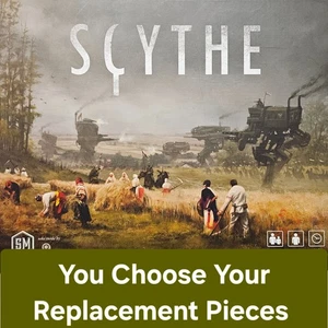 Stonemaier Games Scythe Board Game Replacement Cards, Coins, Tokens, Tiles, More - Picture 1 of 117