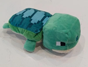 Mojang Jinx Minecraft Meeresschildkröte Plüschtier Stofftier Spielzeug Figur - 8 Zoll lang - Bild 1 von 6