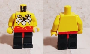 LEGO Native Necklace Torso Bare Chest Standard Yellow Classic Vintage Islander - Picture 1 of 1
