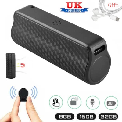 Mini Spy Digital Voice Activated Recorder Audio Recording Device Dictaphone 32G - Image 1 of 4