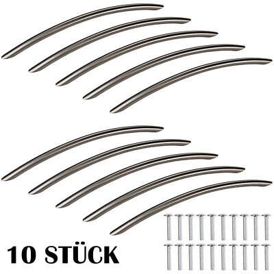 Möbelgriff Bogengriff Bügelgriff Schrankgriff ECHT Edelstahl Ø 12 mm 320 mm - Bild 1 von 3