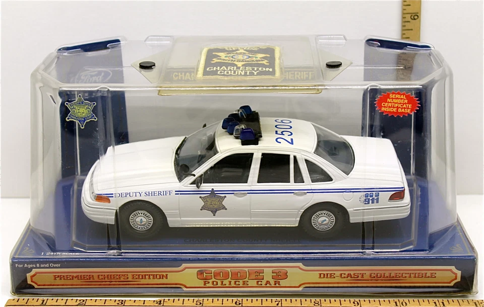 Code 3 Ford Crown Victoria Police Car 2506 Sheriff South Carolina Charleston