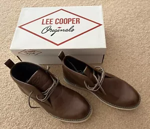 Lee Cooper Hombres Botas - Reino Unido Talla 8.5 TOTALMENTE NUEVAS - Imagen 1 de 6