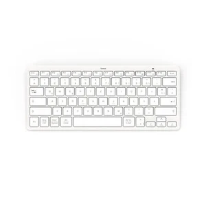 Hama KEY4ALL X510 kabellose Bluetooth Tastatur wireless Keyboard QWERTZ Silber - Bild 1 von 7