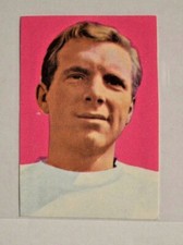 1966 World Cup Sicker Publisher Football Sicker/Bobby Moore England #8 Unglued