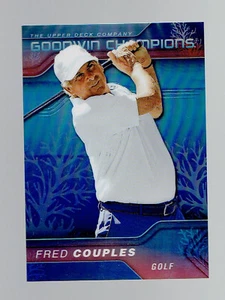 Fred Couples 2023 Upper Deck Goodwin Champions Platinum Aquamarine /75 #P13 - Picture 1 of 2