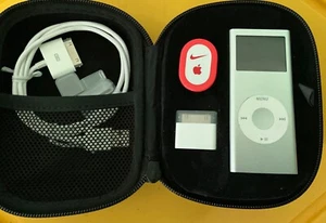 Vintage Apple iPod Nano Bundle with Nike+ Sensor & Accessories-Great Deal!$100 - Picture 1 of 4