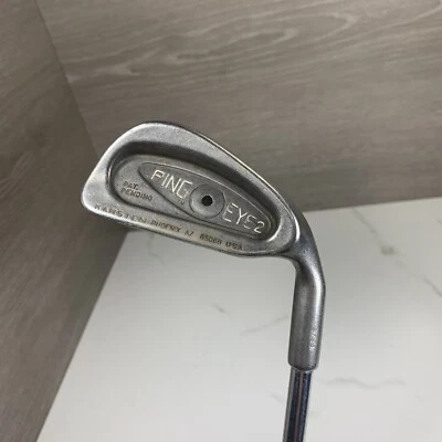 PING Eye 2 Black Dot 4 Iron RH ZZ Lite E-Z Lite Steel Original Red Grip 37.5” - Image 1 of 4