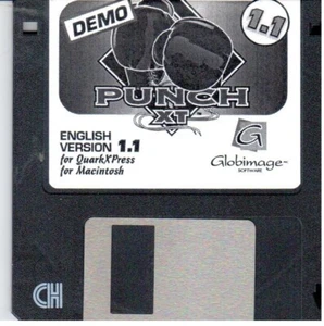 ITHistory (1996) APPLE Software: PUNCH XT Game 1.1 Demo Quark XPress 3.5" - Picture 1 of 1