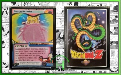 Energy Ricochet - 3 Stars - #63 -  Unlimited Foil - Dragon Ball Z - English - Photo 1/3