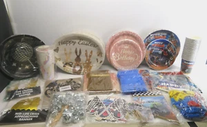 PARTY DECORATIONS BUNDLE -LOT OF 23- FOR BIRTHDAY, GRADUATION, ETC - PLS READ ** - Picture 1 of 19
