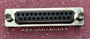 20 x 5504F1-25S-01 D-Sub 25 way R/A PCB Female - Picture 1 of 3