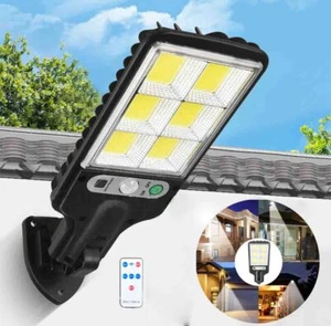 990000LM LED Solar Street Light for Outdoor Road andWall Commercial Dusk to Dawn - Picture 1 of 9