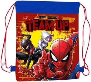 Bolso con cordón Marvel Spider-Man P.E. Bolsa de deporte de natación escuela gimnasio - Imagen 1 de 2