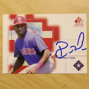1999 Upper Deck SP Signature Edition #Rma Ruben Mateo Certified Autograph (AU82) - Picture 1 of 2