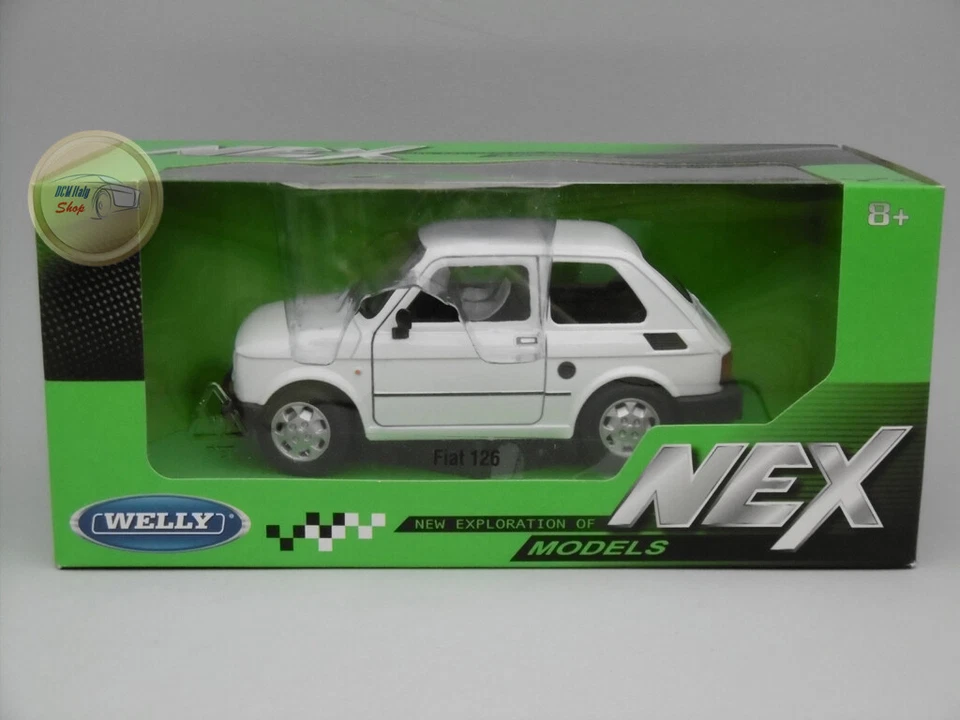 Fiat 126p - Welly 1:24 - WE24066WH - Immagine 1 di 1