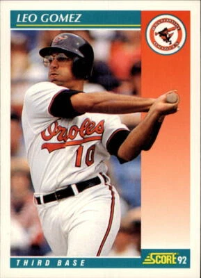 1992 Score #240 Leo Gomez - NM - Image 1 of 2
