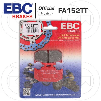 PASTIGLIE FRENO POSTERIORE CARBON EBC FA152TT per SUZUKI RM 250 1989-1991 Foto 1 de 4