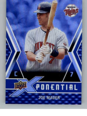 2009 Upper Deck X Xponential #JM Joe Mauer (ref 141239) - Image 1 of 2