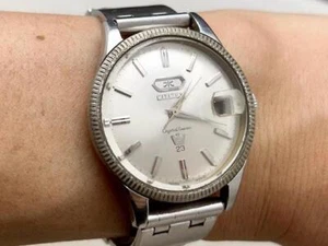 Citizen Crystal 7 Automatic Winding Men's Watch 23 Jewels Vintage 1970s CV1110 - Picture 1 of 2