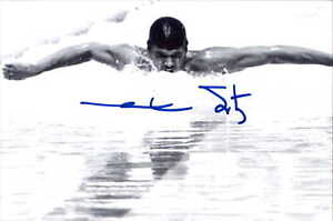 Mark Spitz Signed 4x6 Photo Olympic Gold Swimmer Swimming Autograph Olympics