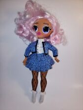 LOL Surprise OMG Uptown Girl Fashion 9” Doll Pink Hair Fish Net SO CUTE