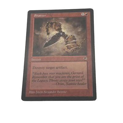 Magic The Gathering Shatter Instant Tempest Common - Image 1 of 4