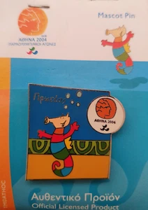 PIN OLÍMPICO PROTEAS MASCOTA PARALÍMPICA ATENAS 2004 - Imagen 1 de 1