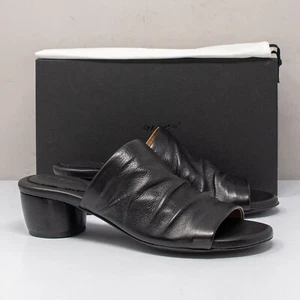 Marsèll Otto Scalzato Black Leather Mules, Size 10 US (40 EU) - Picture 1 of 8
