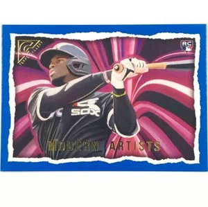 2020 Topps Gallery MP-28 Luis Robert RC Modern Artists rookie Blue parallel /99 - Picture 1 of 2