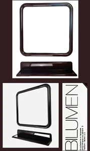 π¨ Bilumen Set Specchio e Mensola Serie Gioela design G. Castiglioni Vintage 70s - Foto 1 di 24