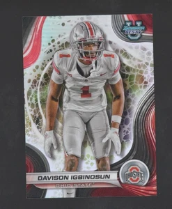 Davison Igbinosun, Ohio State, RC, Refractor, 2024 Bowman's Best U - #51 - Picture 1 of 2