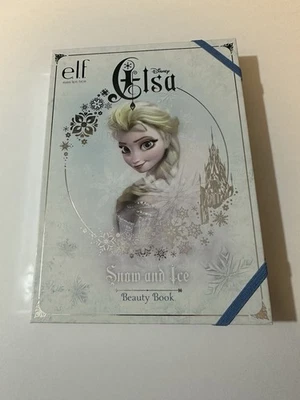 ELF Eyes Lips Face Disney Elsa Snow and Ice Beauty Book Eyeshadow Palette NEW - Image 1 of 4