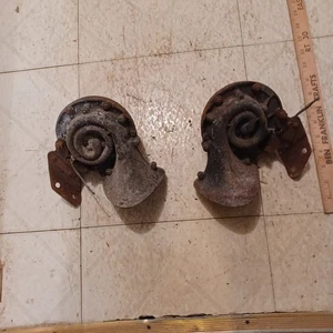 Par de bocinas Chevrolet pasajero piezas vintage OEM 1949 1950 - Imagen 1 de 2