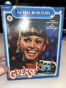 Rompecabezas Olivia Newton-John de colección 1978 HG Toys GRASA 150 piezas COMPLETO DIFÍCIL DE ENCONTRAR - Imagen 1 de 9
