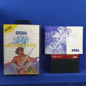 Master System GOLDEN AXE *x Boxed & Complete Sega PAL Version REGION FREE - Picture 1 of 7