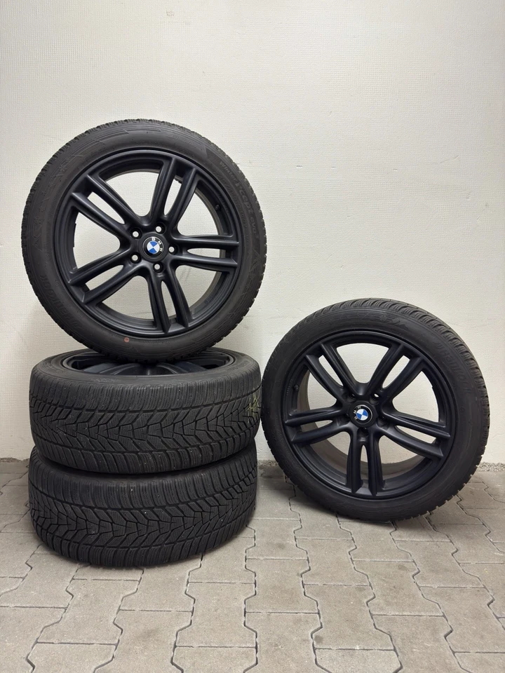 Winter Kompletträder Felgen Reifen Hankook BMW G30 G31 18 Zoll Räder Top Zustand - Bild 1 von 4