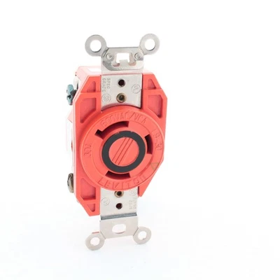 Leviton 2650-IG-066 L9-30R Isolated Ground Locking Receptacle Outlet Bulk 30A - Image 1 of 4
